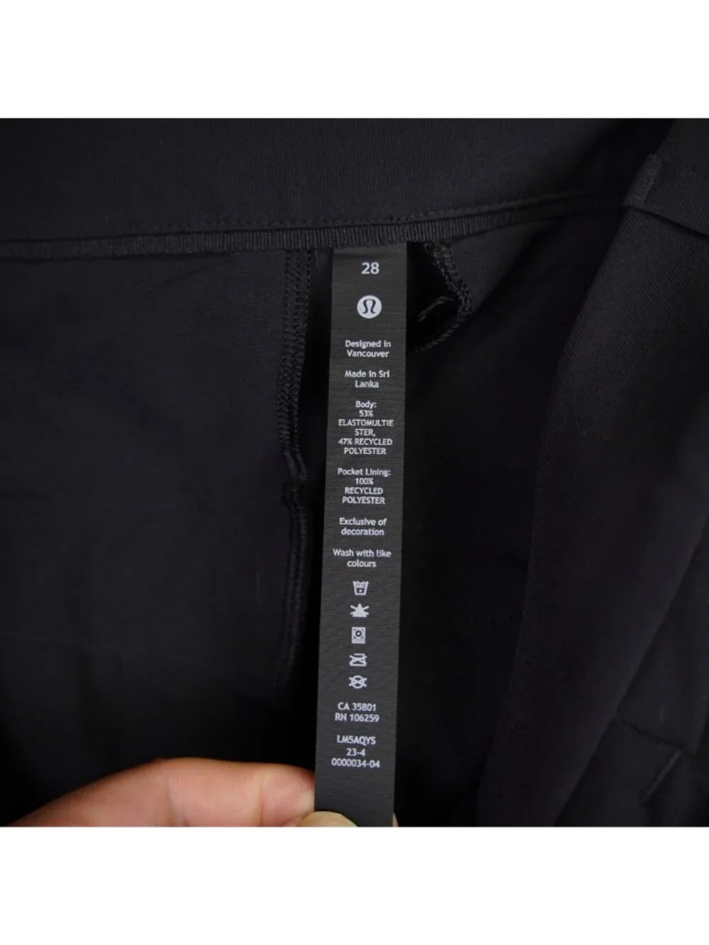 Lululemon modern slim